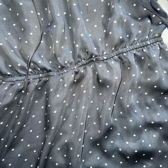 HM DRESS LOT OF 2 XS/S size 4 gray polka dot black yellow bugs - Picture 6 of 8